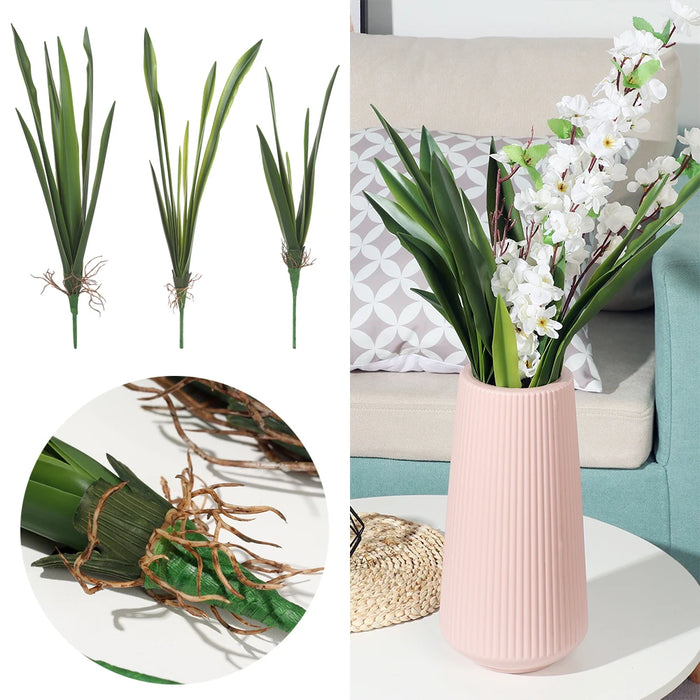 Artificial Orchid Leaf for Home Decor – Realistic Simulation Plant for Parties, Weddings, and Outdoor Decoration