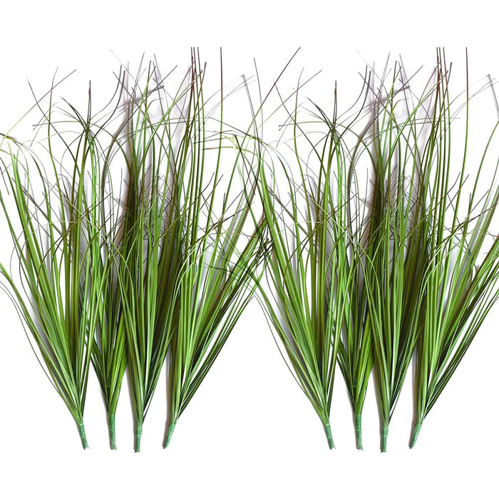 Artificial Onion Grass – 5pcs Fake Greenery for DIY Home, Wedding, and Outdoor Garden Decor – Realistic Potted Plastic Plant Shrubs for Indoor and Outdoor Decoration