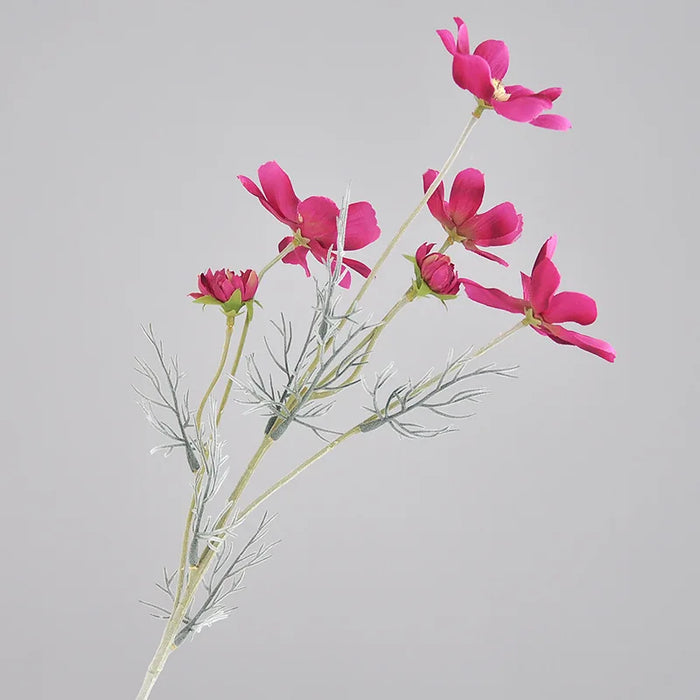 60cm Gesang Flower Artificial Silk Flower – White Cosmos Daisy for Wedding, Christmas, Autumn Home Decor