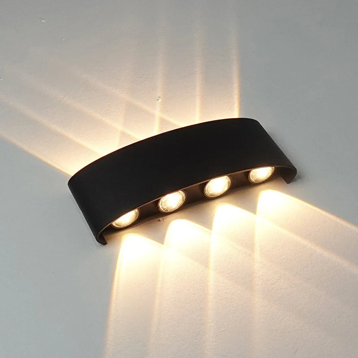Modern LED Wall Light – Waterproof Indoor & Outdoor Wall Lamp for Living Room, Corridor, Garden, Porch, and Courtyard (Warm/White Light, IP65, 2W–10W Options)