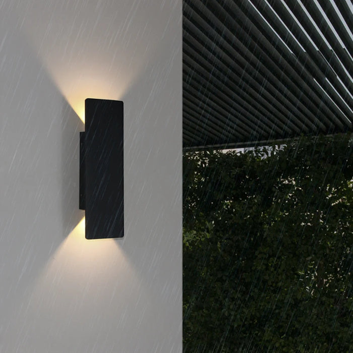 Modern LED Wall Lamp – Waterproof Indoor & Outdoor Up and Down Wall Light for Porch, Hallway, Garden, or Living Room (IP65, AC90–260V, Aluminum Sconce Fixture)