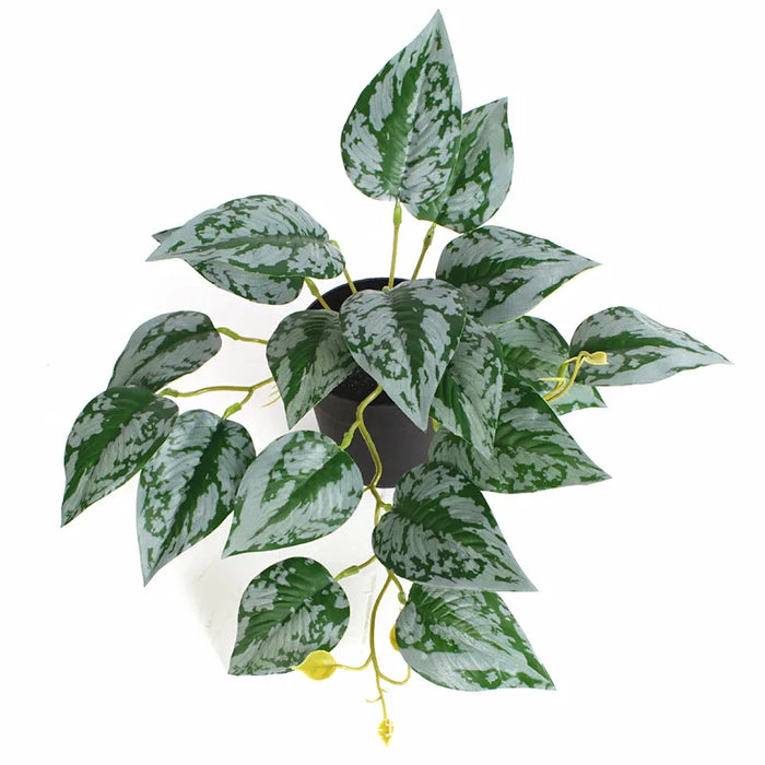 26CM Artificial Green Plants Mini Vines – Fake Flower Branch for Wedding, Office, Hotel, and Home Decor