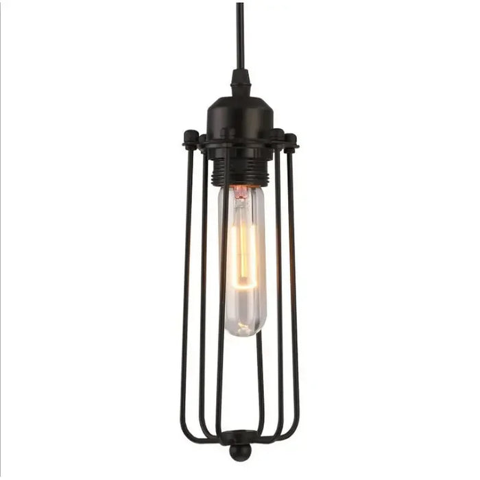 Industrial Pendant Light – Retro Wrought Iron Chandelier for Restaurants, Bars, Cafes, and Beauty Salons