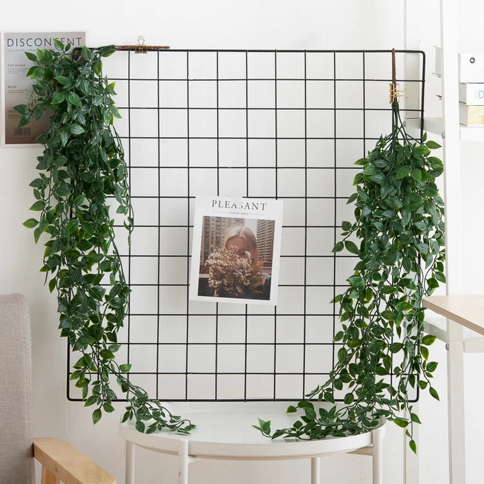 Artificial Ivy Vine Plant – 90cm Plastic Green Leaves for Wedding, Home, Garden, and Christmas Decoration, DIY Wall Hanging Decor
