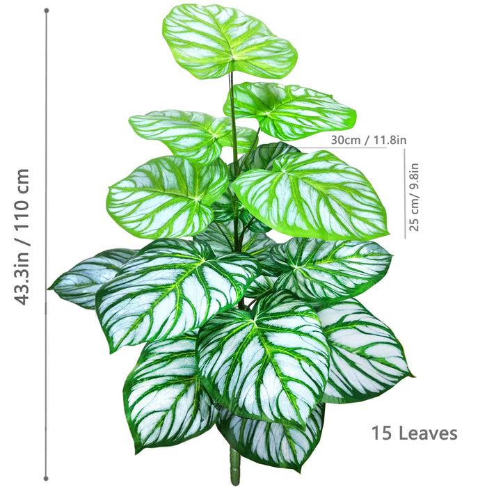 60-105cm Artificial Water Lily & Apple Leaf Potted Plant – Purple Violin Leaf Ornament for Home, Office, and Event Decor