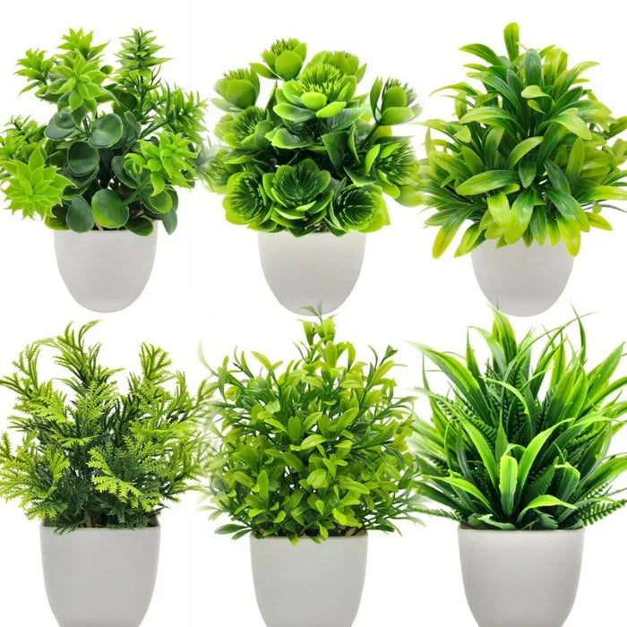 1pc Artificial Potted Plant – Mini Greenery for Home, Office, Living Room, and Bedroom Decoration