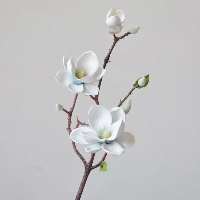 51CM Artificial Magnolia Branch – Chinese Style Silk Orchid for Home Décor, Weddings, and Photography Props