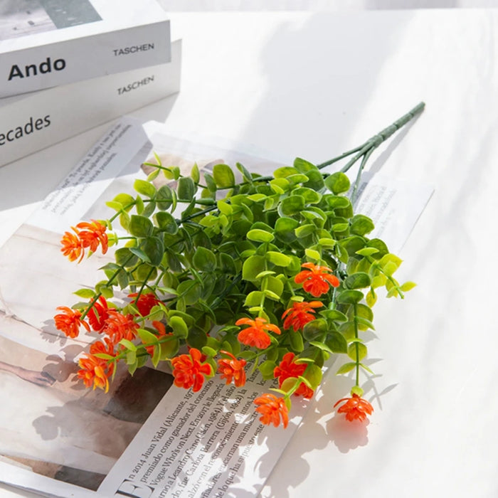 Artificial Eucalyptus Plant – Faux Wedding Bouquet & Home Decor for Windowsill, Vase, and Festivals