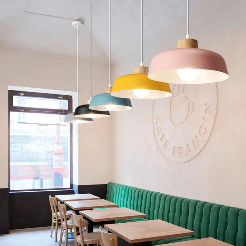 Black Industrial Pendant Light