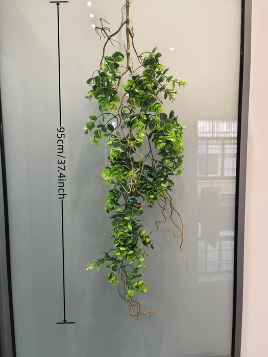 Artificial Hanging Green Ivy Vine – Plastic Rattan Grass Plant for Home, Garden, Wedding, and Wall Decorations