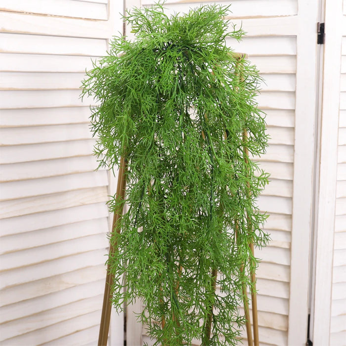 Artificial Vine Plant – Grape Vine Leaves Wall Hanging for Home, Garden, Wedding, and Party Decoration – Outdoor Rattan Fake Plants