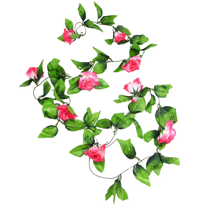 180cm Artificial Wisteria Garland – Fake Ivy Vine for Wedding Arch, Room, Garden, Baby Shower & Floral Decorations