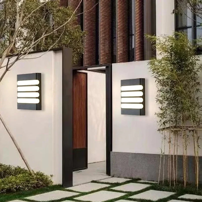 Modern Outdoor LED Wall Lamp – Waterproof IP65 Wall Sconce for Garden, Balcony, Aisle, Entryway – Stylish Home Lighting Fixture