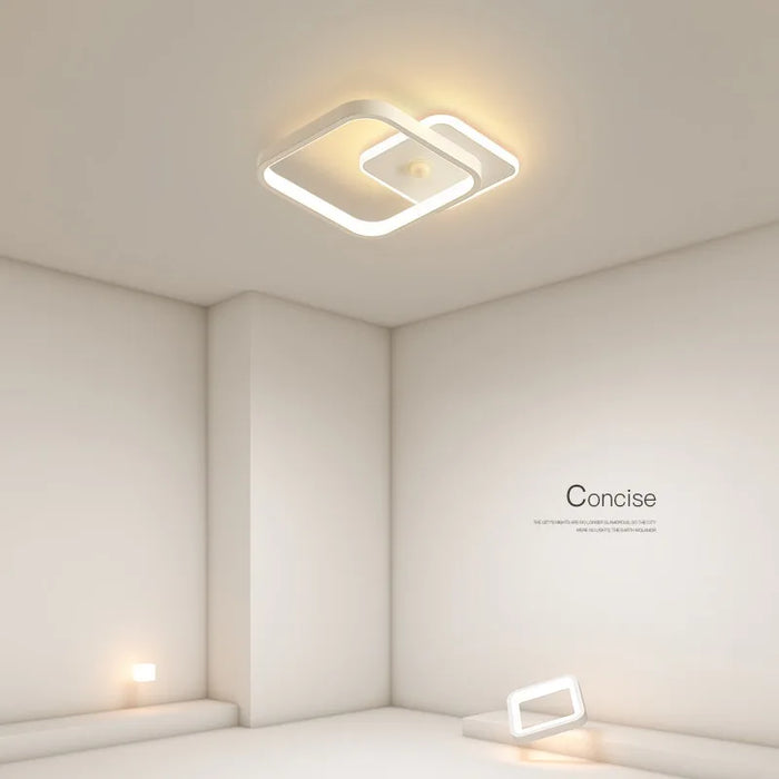 Modern LED Ceiling Lamp with Motion Sensor – Energy-Efficient Lighting for Living Room, Bedroom, Corridor, and Stairs (90-260V)