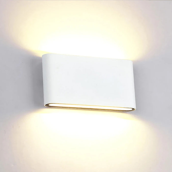 Nordic LED Wall Light – Modern Aluminum Up & Down Wall Lamp, IP65 Waterproof for Bedroom, Stairs, Corridor, and Living Room