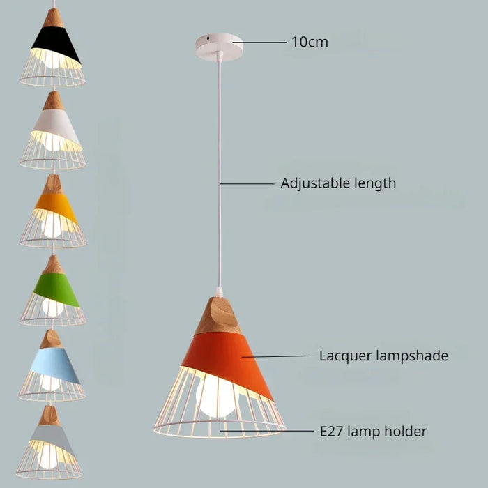 Nordic Modern Chandelier – Creative LED Pendant Light for Restaurant, Dining Table, and Home Décor