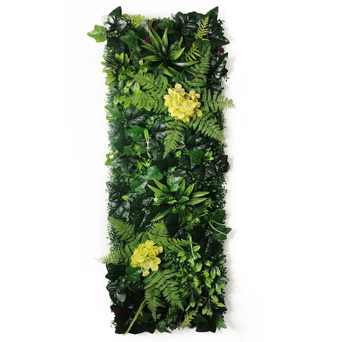 40x120cm Artificial Plant Wall – Chlorophytum Comosum Grass Panel for Garden, Wedding, Hotel, and Outdoor Decoration