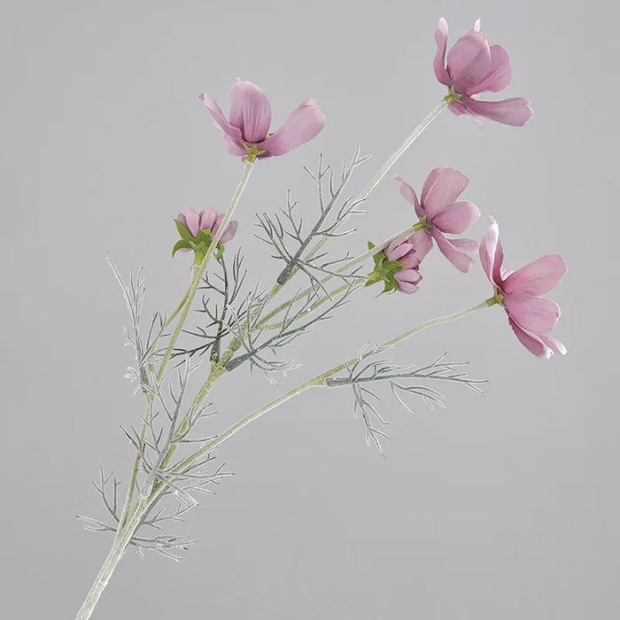 60cm Gesang Flower Artificial Silk Flower – White Cosmos Daisy for Wedding, Christmas, Autumn Home Decor