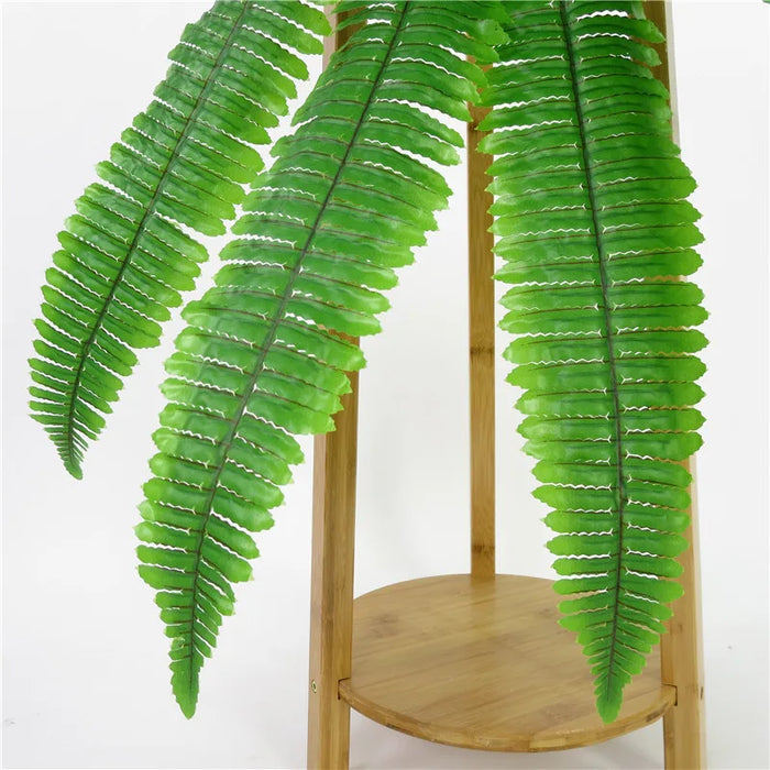 Large Artificial Hanging Plants – Tropical Persian Vines with Fake Fern & Eucalyptus Leaves for Garden & Home Décor – 75-115cm
