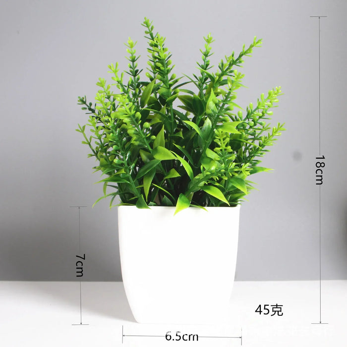 Wholesale Artificial Bonsai Plant – Realistic Fake Potted Greenery for Indoor and Outdoor Home, Bedroom, and Garden Decoration