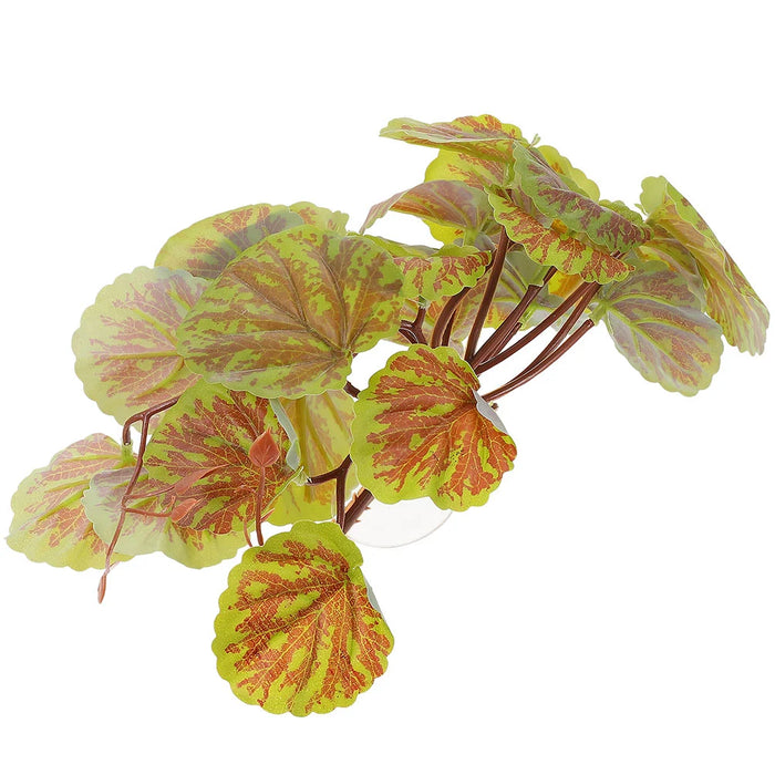 Artificial Hermit Crab Plants for Tank – Suction Cup Hanging Vines, Reptile Climbing Decor, Fake Aquarium & Terrarium Plants, Indoor Decoration