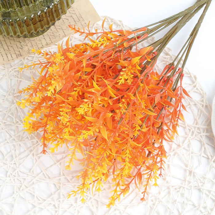 Artificial Lavender Bouquet – Plastic Fake Flowers for Wedding, Home & Garden Decoration, Bridal Bouquet, Photography Props