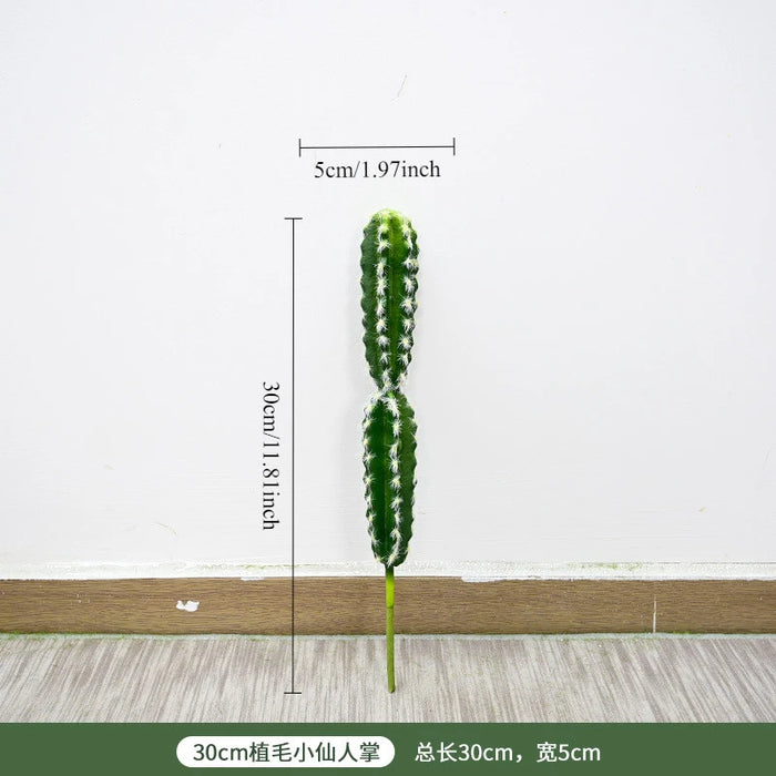Artificial Cactus Desert Plant – Faux Fairy Column Sky Ruler Tree for Outdoor Garden & Landscape Decoration