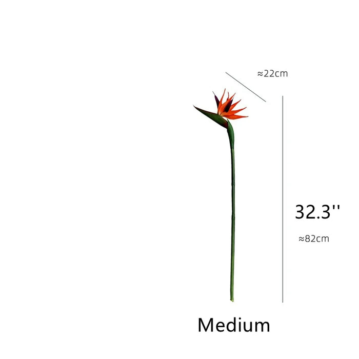 Large Bird of Paradise Artificial Tropical Flower – Faux Heaven Bird Plant for Home, Office, Garden Decor & Flower Arrangements