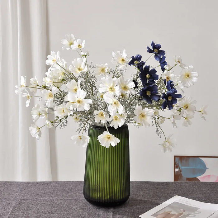 60cm Gesang Flower Artificial Silk Flower – White Cosmos Daisy for Wedding, Christmas, Autumn Home Decor