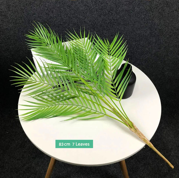 90cm Artificial Sunflower Paradise Palm Tree – Tropical Green Plastic Plant for Home, Garden, and Christmas Decoration