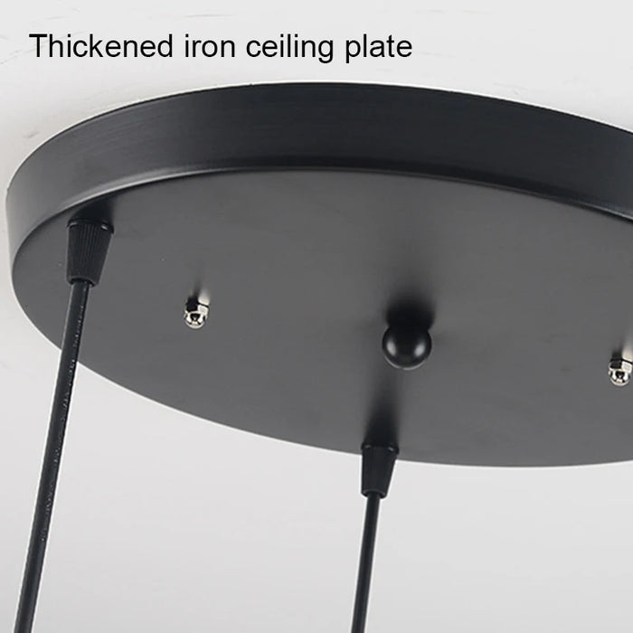 Vintage LED Pendant Light – Iron Little Man Hanging Lamp for Home, Children's Room, Dining Table, and Living Room Decoration