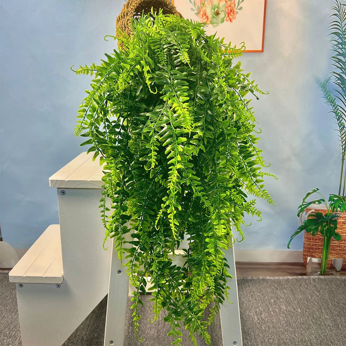 90cm Persian Fern Leaves Vines – Artificial Hanging Plant for Home, Room, Wedding, Party & Balcony Decoration