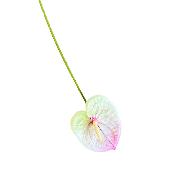 3D Printed Anthurium Artificial Flower – Realistic Flamingo Palm for Wedding, Home, and Event Decor