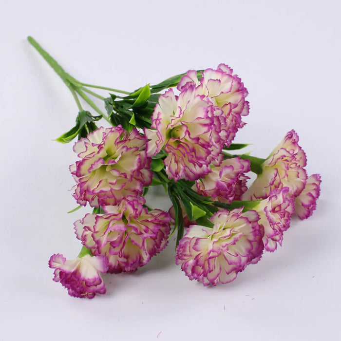 Artificial Carnation Flower – Fake Silk Carnation Bouquet for Weddings, Parties, Home & Garden Decoration