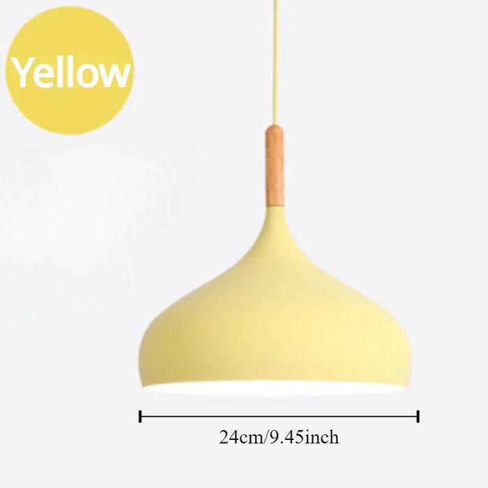 Modern Macaroon Pendant Lamp – Adjustable Single Chandelier for Bedroom, Restaurant, and Office