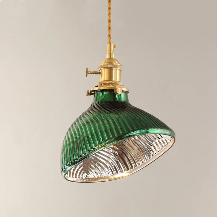 Vintage Creative Glass Melt Pendant Light – Retro Loft Style Indoor Hanging Lamp for Kitchen, Bar, Restaurant, and Bedroom
