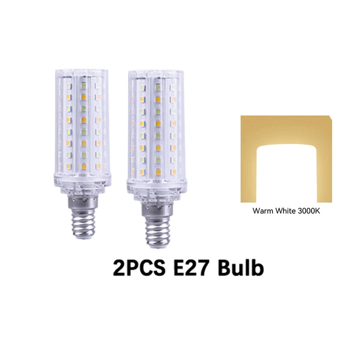 Outdoor Waterproof LED Wall Light – E27 Bulb, Up & Down Facade Lighting for Garden, Stairs, and Entrance