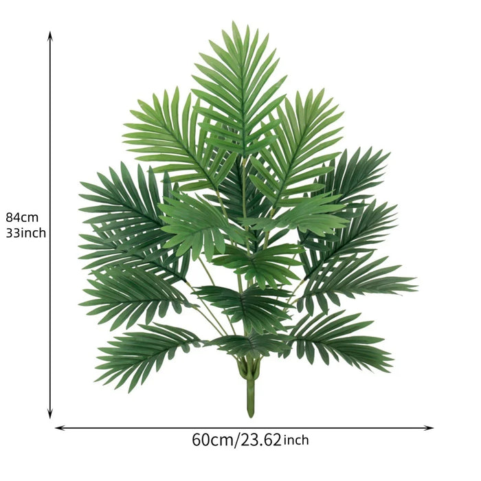 Big Size Artificial Palm Tree with Green Leaves – Simulated Bonsai Potted Plant for Home, Office, and Outdoor Decor (68cm, 84cm, 92cm)
