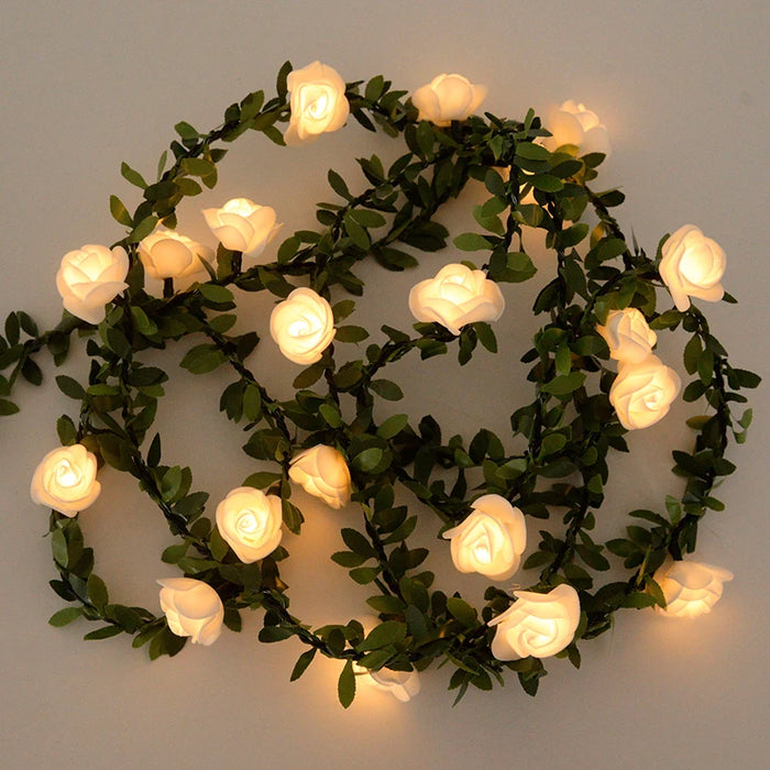 180cm Artificial Wisteria Garland – Fake Ivy Vine for Wedding Arch, Room, Garden, Baby Shower & Floral Decorations