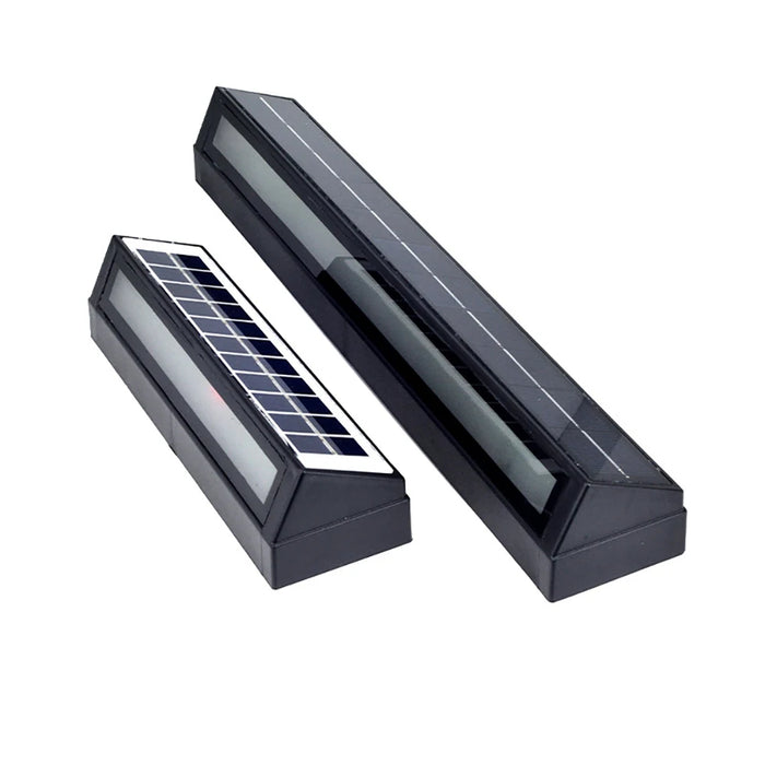 Modern LED Solar Wall Lamp – Waterproof Outdoor Light with Auto Sensor