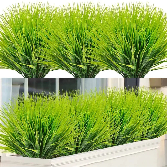 20 Bundles UV Resistant Outdoor Artificial Flowers – Faux Plastic Flowers for Home, Garden, and Wedding Décor
