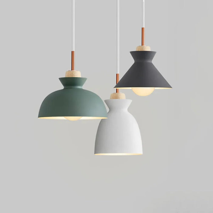 Nordic Modern Minimalist Macaron Chandelier – Designer Pendant Light for Living Room, Dining Room, Bedroom, and Study