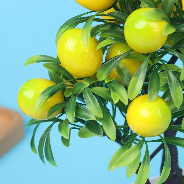 Artificial Lemon Tree – Potted Fake Lemon Plant for Home, Party, and Garden Decoration
