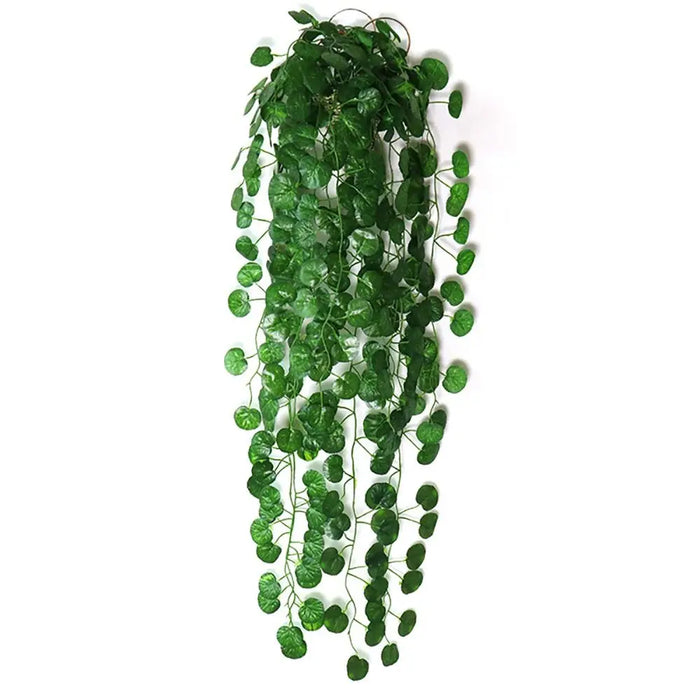 Artificial Hanging Plants with Pot – Fake Vine Plants for Home, Garden, and Office Decor – Potted Faux Greenery for Indoor and Outdoor Use