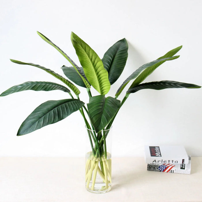 Large Bird of Paradise Artificial Tropical Flower – Faux Heaven Bird Plant for Home, Office, Garden Decor & Flower Arrangements