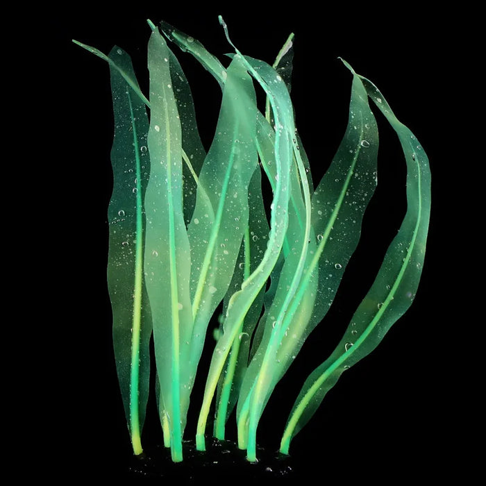 Aquarium Plants for Fish Tank Decoration – Realistic Water Plants for Aquatic Decor, Silicone & Plastic Material, 18-25cm Size
