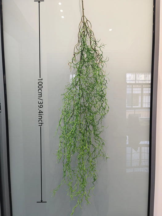 Artificial Hanging Green Ivy Vine – Plastic Rattan Grass Plant for Home, Garden, Wedding, and Wall Decorations