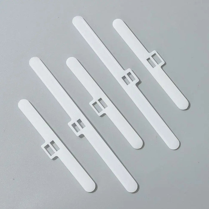 10PCS Vertical Blind Slats Replacement Connector Clips – Curtain Repair Clips for Window Home Use, 127mm Slat Hanger Chain