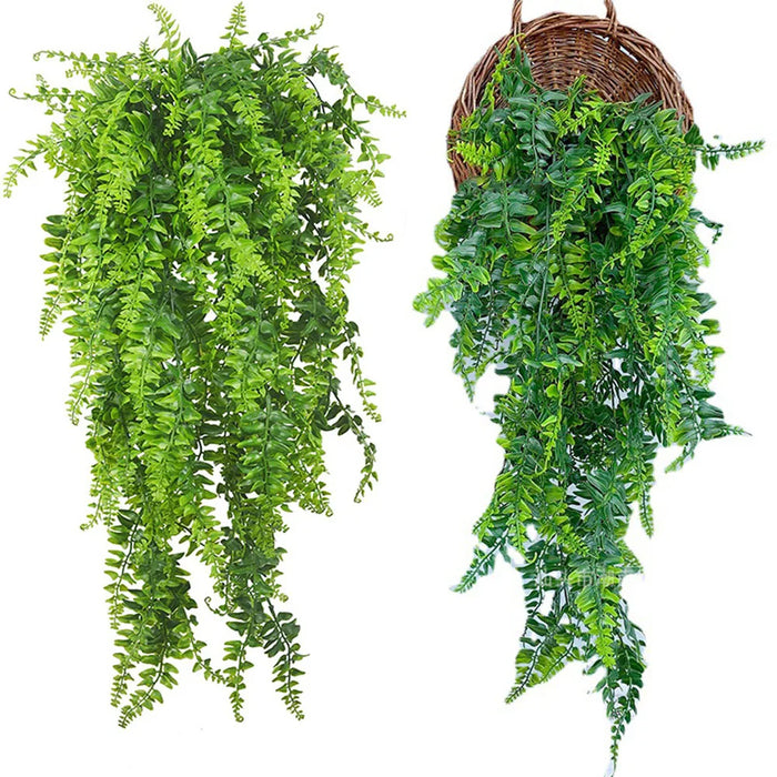 82cm Artificial Ivy Vine Garland – Hanging Plastic Leaf Rattan Decor for Home, Outdoor, Wedding, and Party Decorations