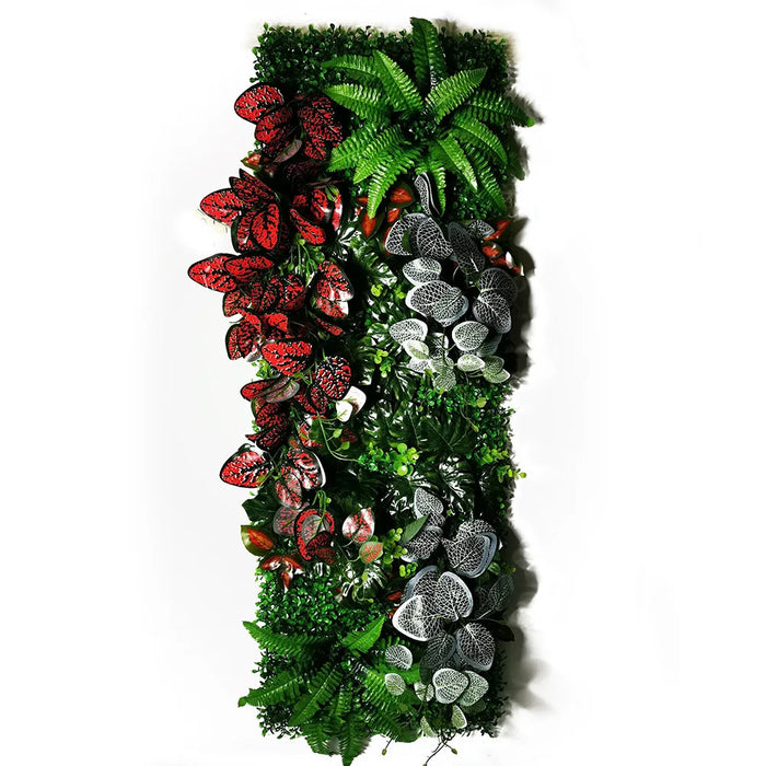40x120cm Artificial Plant Wall – Chlorophytum Comosum Grass Panel for Garden, Wedding, Hotel, and Outdoor Decoration